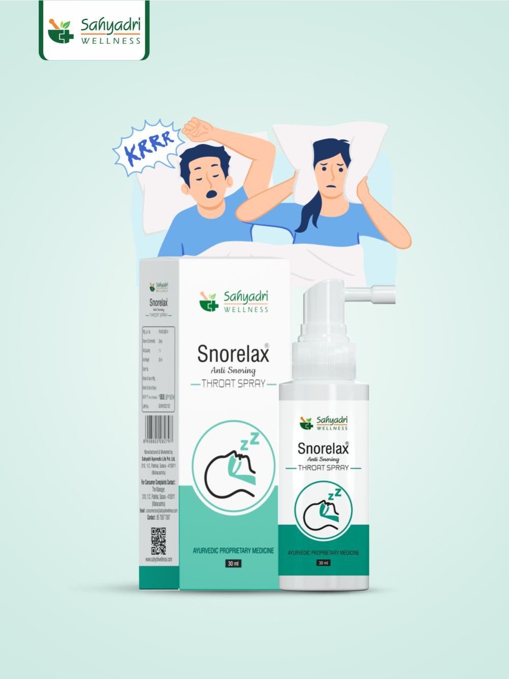 Snorelax Anti-Snoring Throat Spray